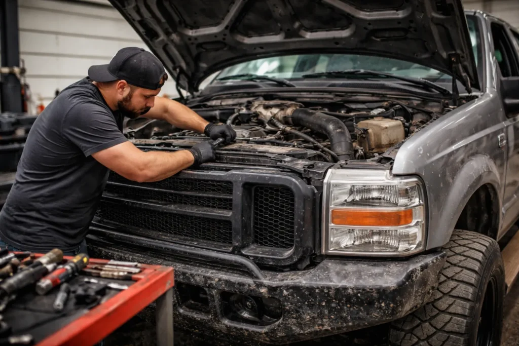 2008 F250 6.4 EGR Delete Kit 2