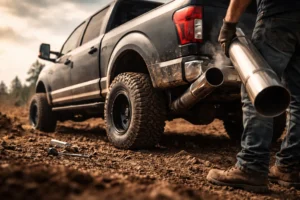 3.0 Powerstroke Straight Pipe 2