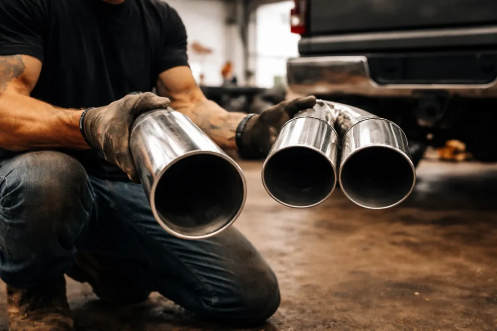 Dual Exhaust Diesel 4