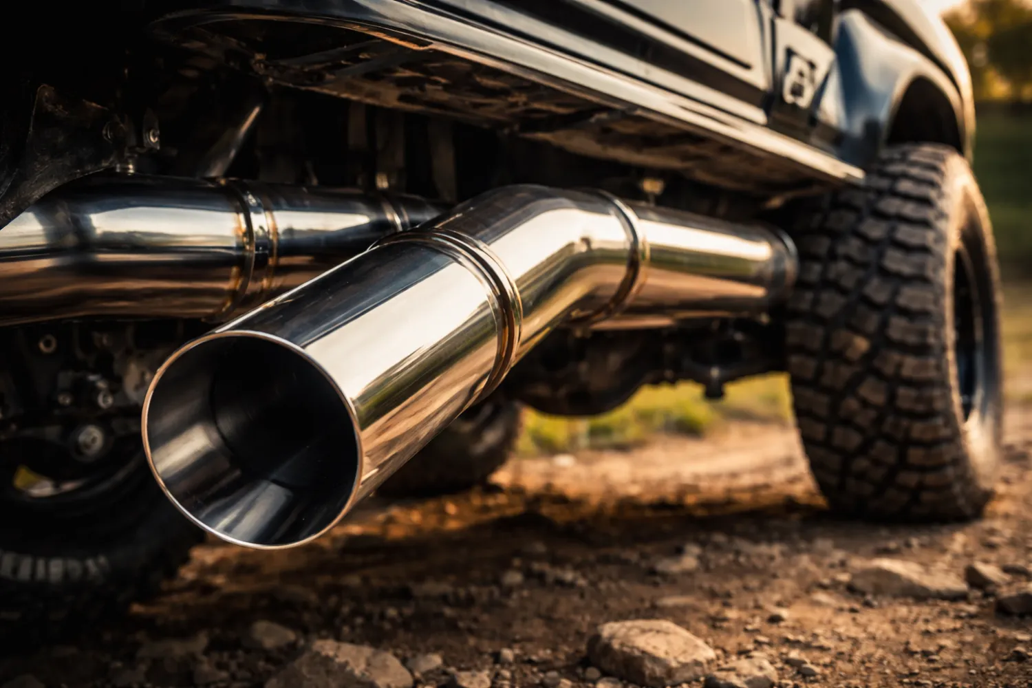 T304 Stainless Steel Exhaust 1