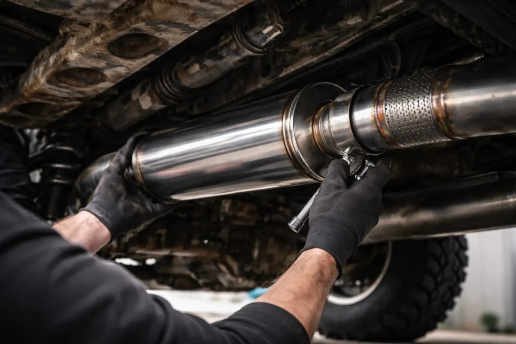 straight through muffler design 4