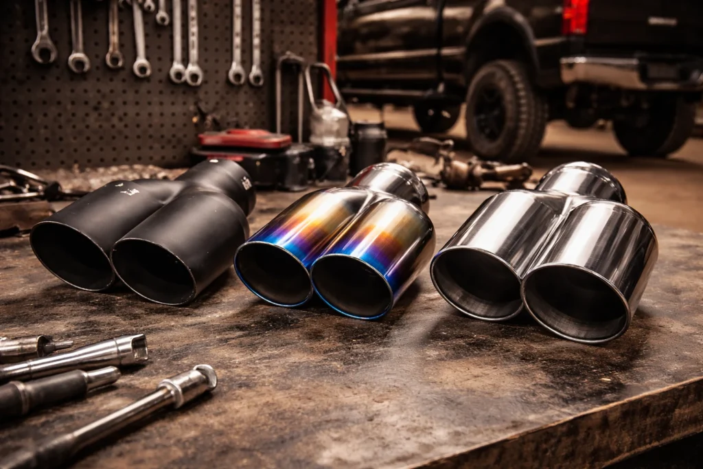 7 Dual Diesel Exhaust Tip Styles 2