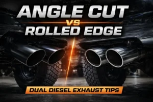 Angle Cut vs Rolled Edge 1